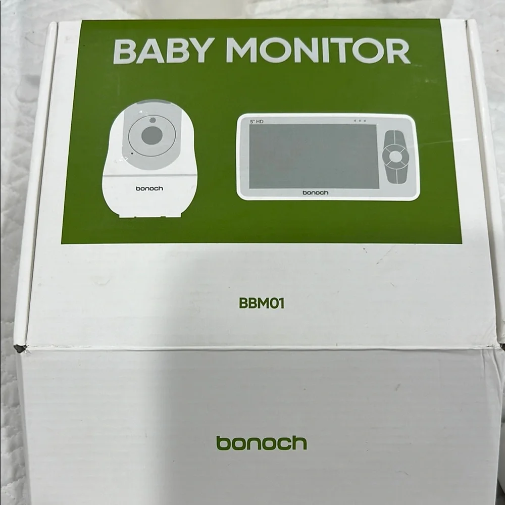 White Baby Monitor with Camera